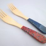 津軽塗フォーク