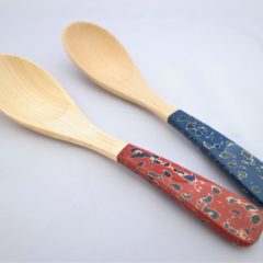 木製スプーン＆フォーク販売しました！