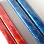 箸　ブルーレッド