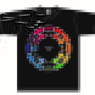 【春光堂】オリジナルTシャツ　津軽塗模様　サークル