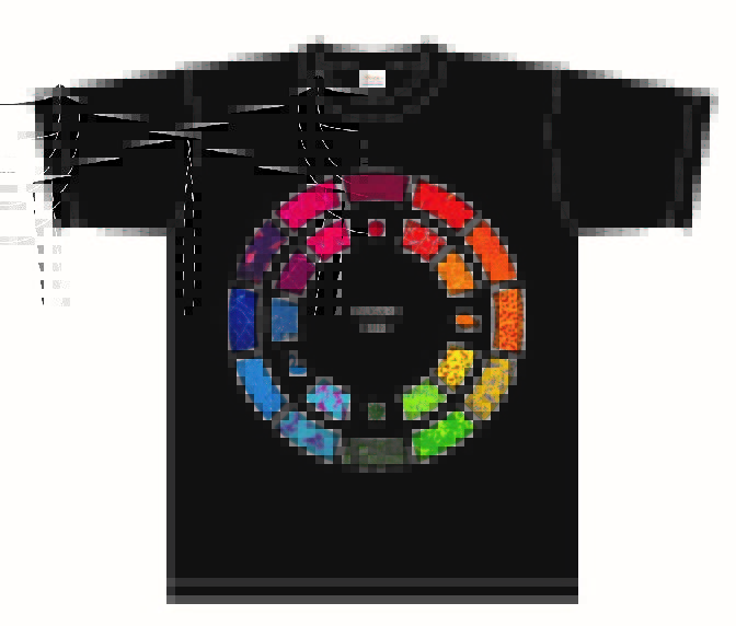 Tシャツ津軽塗丸