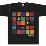 Tシャツ津軽塗角