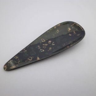 【イシオカ工芸】　茶味　P　津軽塗　唐塗梨子地黒上