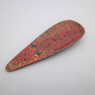 【イシオカ工芸】　茶味　P　津軽塗　唐塗赤上