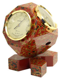 津軽塗気象計SAIKORO