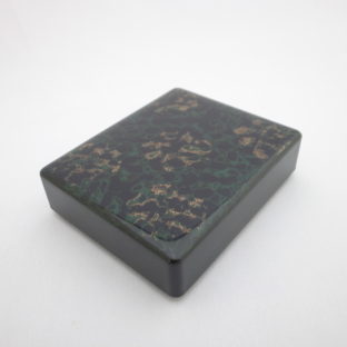 【イシオカ工芸】　印鑑入　津軽塗　唐塗梨子地黒上