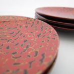 津軽塗　紋紗塗　寿々喜塗　銘々皿　五揃　天然木　箱入 mm-00012-480x320.jpg