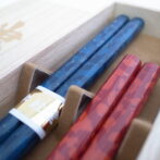 夫婦箸桐箱入ブルー・レッド2