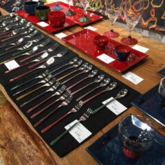 津軽塗　お弁当箱と春の小物展　盛岡市かわとく壱番館　キューブ店にて開催中！