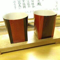 津軽塗ななこ塗ロックカップが経済産業省「製造産業局長賞」を受賞しました！