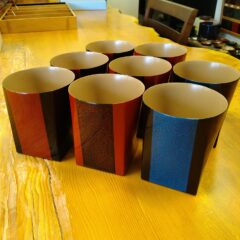 【ななこ塗】ロックカップ出来上がりました！